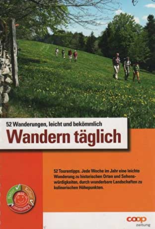 Buchcover "Wandern täglich"