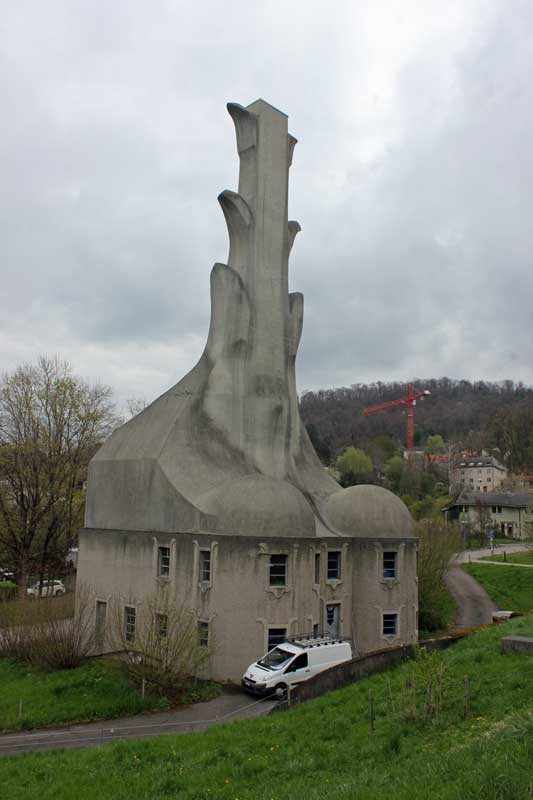Das Heizhaus auf dem Gelände des Goetheanums