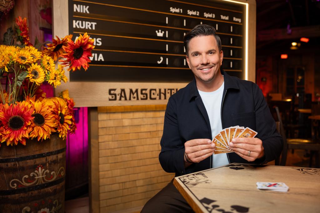 Samschtig-Jass Moderator Sven Epiney