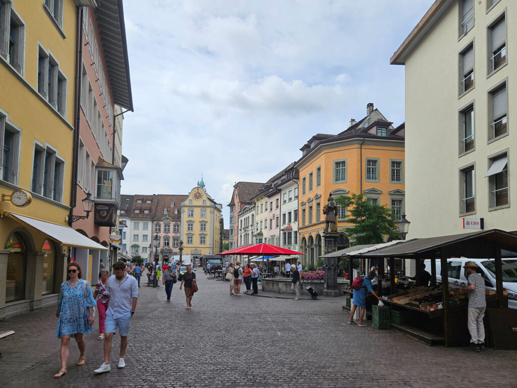 Die Innenstadt von Schaffhausen
