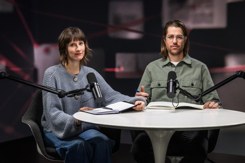 Foto der Hosts Ramona Drosner und Matthias von Wartburg